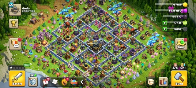TH17 WAR ACC🏆5435 GEMS🏆HIGH XP LVL 227🏆1922 WAR STAR🏆2523 MEDAL🏆10X EQUIPMENT🏆HEROE 51-86-61-61-27, 17 TH Родной Деревни