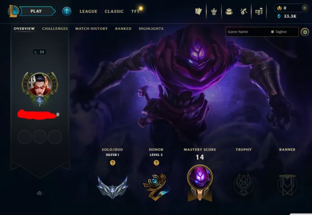 ❄️NA❄️SILVER 1❄️Lp 45❄️HAND LEVEL S16 💠BE: 32000, Продажа, уровень 32, чемпионы 18, Серебро