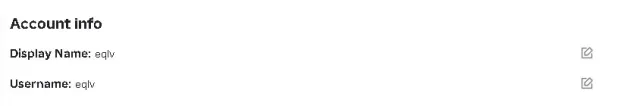 4 character nickname account OG RARE @eqlv 3000 robux inventory value 4 digit, Sale, Voice chat: No