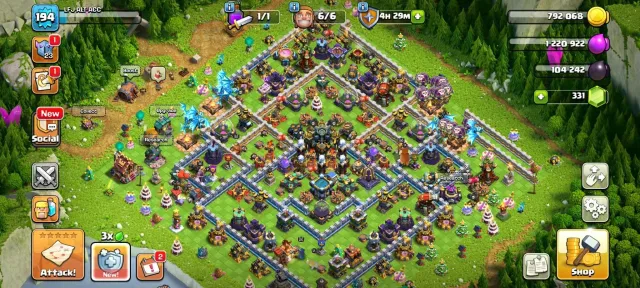TH 17 Max~Heros-52/50/31/25~Majesteic King~All Equipment~Connect To Buyer Mail~Fast Delivery, 17 TH Родной Деревни, 8 TH Строителя