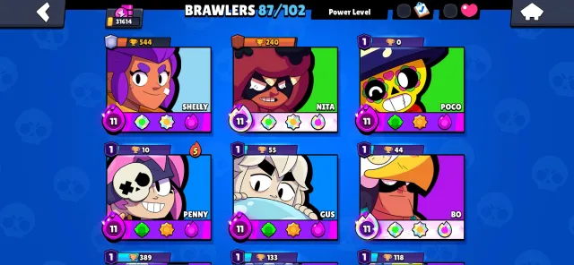ACCA PRICE 4500 CHECK DESCRIPTION😈KING FRANK😈 THREE SECOND PRIMES😈 3 LEGS IN RANKED, trophies 30000, brawlers 87, primes 23