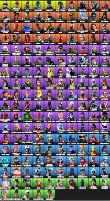 🏴 175 skins |116 picks |YOURS ONLY 🏴, Sale, skins 175