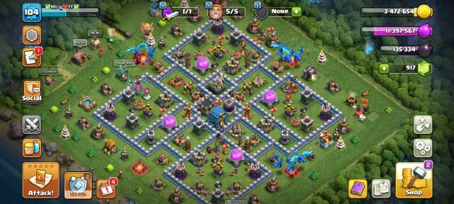 🔥TH 12🔥 MAX ACCOUNT 🔥 GOOD EPIC EQUIPMENT 🔥 FULL GMAIL ACCESS, 12 TH Родной Деревни, 6 TH Строителя