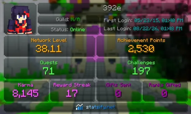 10 CAPES, NO BAN ON HYPIXEL, SKYBLOCK 280M NETWORTH / 15 CATA / 5 HOTM, FULL DATA CHANGE, Sale, All account data