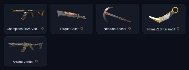 【 ~ 25 000 VP 】【 Prime//2.0 Karambit 】【 Champions 2025 / Arcane / Reaver / Aemondir Vandal 】, Sale, Diamond 2, Agents: 24, Skins: 37