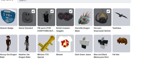 @jackbest1 | ROBLOX ACCOUNT 🐲 Hiccup's Helmet + Minion Goggles & Fart Gun | Rare Event Items 📦, Продажа, Voice chat: Нет
