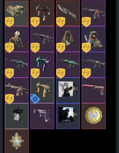 ‼️🖤INVENTORY FOR 28K +- AT PRICES ON 19.10.26🖤‼️ DID NOT PLAY IN FACEIT, Sale, With inventory, Has PRIME, Competitive