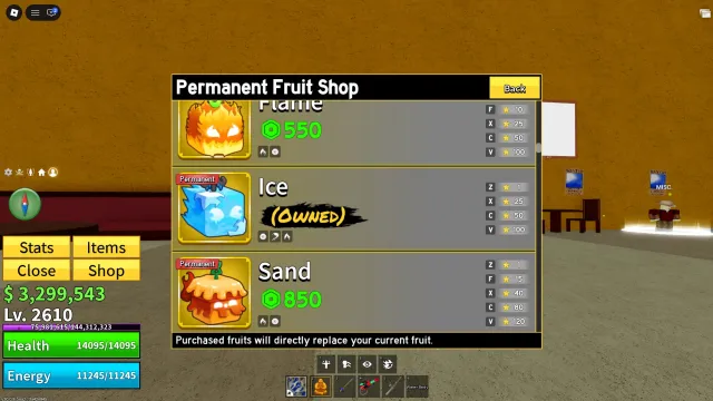 ◄🤍[ROBLOX]🤍► ACCOUNT WITH PERMANENT ICE AND BUDDHA | HAS SOME GOOD FRUITS | AUTO-DELIVERY🤍►, Sale, Voice chat: No
