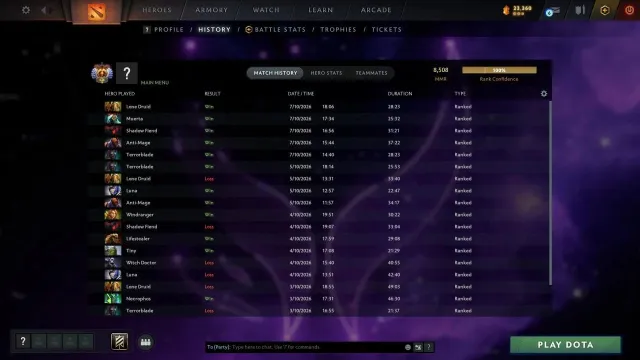 8508 mmr rank 350 82 lvl, Sprzedaż, 8508 MMR, 11360 porządności, 12000 uprzejmości, 4262 mecze, 4450 godzin