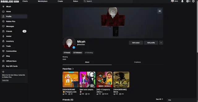 💕Korblox account💕Total more than 60k💕Female and male💕USA REGION💕AUTOMATIC ISSUE💕, Sale, Voice chat: No