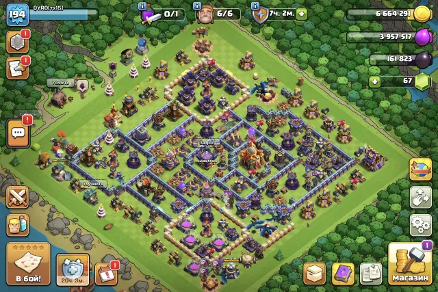 16 TH full, 16 TH Home Village, 9 TH Builder Base