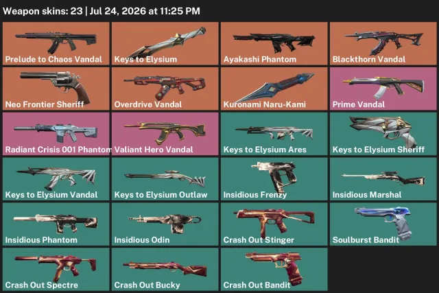 🟦TR🟦⟨Knife Narukami "Kuronami", Vandal "Black Thorns" Sheriff "New Frontier" ⟩, Sale, Iron 3, Agents: 9, Skins: 23