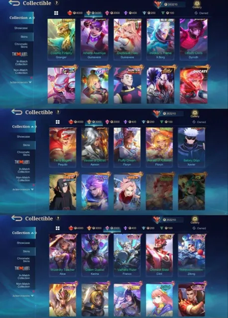 🔥World🔥Under Mid (shoo/ra)⚡️Zenith⚡️Neobist⚡️Call⚡️⚡️Soul⚡️Aspirants⚡️165 Stars🔥, Sale, Rank: Mythical Immortal, Level: 108, Win Rate: 51%, Heroes: 138, Skins: 664