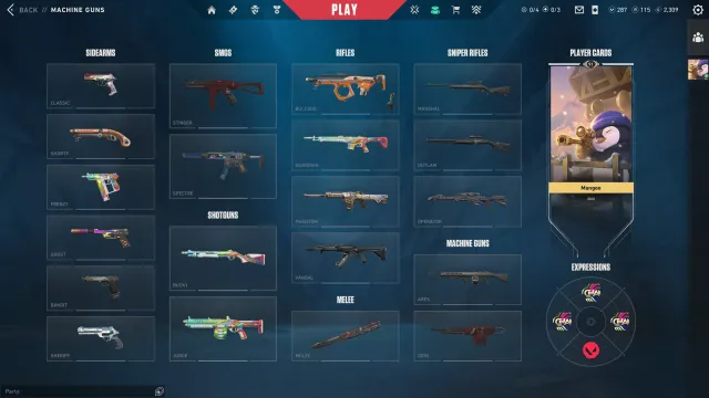 PERSONAL ACCOUNT | 3 KNIVES | Phantom Oni, Vandal Reaver / Sentinels of Light, Operator Elderflame, Sale, Ranked unlocked, Agents: 18, Skins: 27