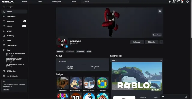 💕Korblox аккаунт💕Тотал больше 40 к💕Мужской💕, Продажа, Voice chat: Нет