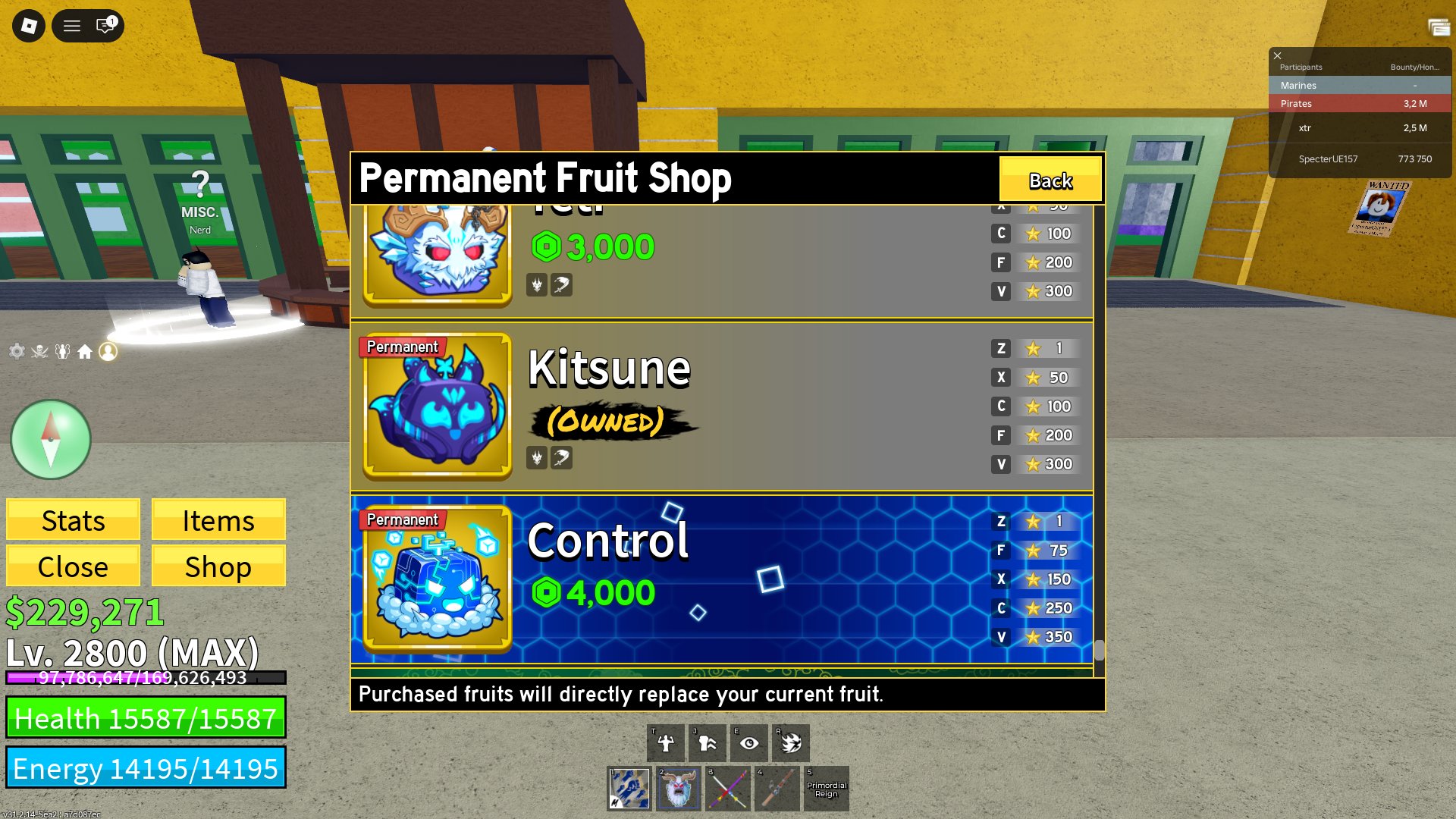 ❄️Blox Fruit ACCOUNT❄️ PERM:KITSUNE,V4 ANGEL,CYBORG,GHOUL, Sale, Voice chat: No