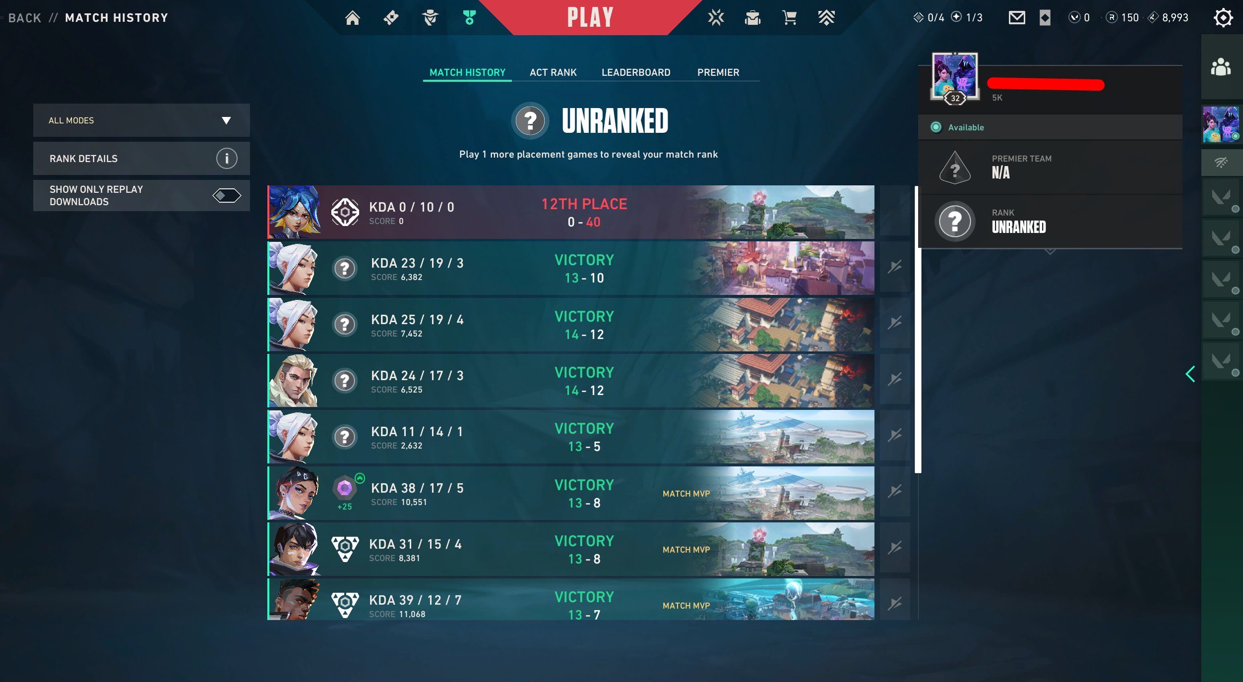 ☣️✅𝐕𝐀𝐋𝐎𝐑𝐀𝐍𝐓🔥DIAMOND 3🔥EU/RU🔥FULL ACCESS✅CHANGE DATA✅☣️, Sale, Ascendant 3, Agents: 11, Skins: 1