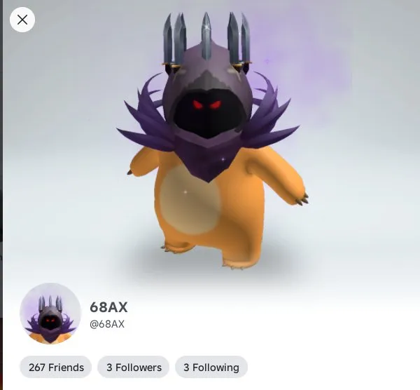 4 character nickname OG RARE @68AX Donated, Sale, Voice chat: No