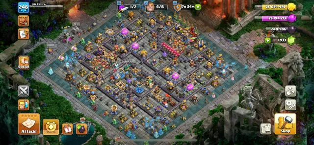 TH 18 💹 Hero Max💹Legend league Pro off 🏷️𝗡𝗼𝘁𝗲: 𝐒𝐚𝐟𝐞 𝐀𝐜𝐜𝐨𝐮𝐧𝐭 𝐆𝐮𝐚𝐫𝐚𝐧𝐭𝐞𝐞𝐝📌, 18 TH Main Village, 10 TH Builder