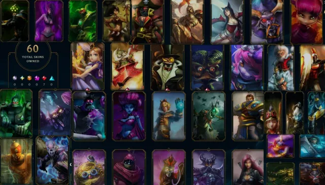 NA 🍁 HandLeveled 🍁Ranked Ready 🍁 15WIN🍁 2005 & 2026 🍁 63 SKIN🍁 45 CHM 🍁, Sale, level 31, champions 45, skins 60, Unranked