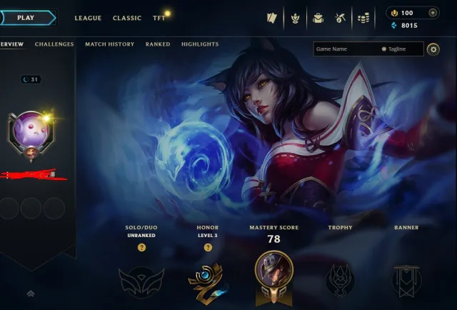 EUW🔑Ranked Ready🔑Handleveled🔑S16 Unranked🔑25 Champs🔑36 Skins🔑8k+ BE🔑#1264, Продажа, уровень 31, чемпионы 25, скины 36, Нет ранга
