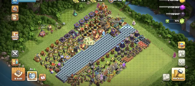 Full 85% TH16, full wall from TH15, 16 TH Home Village, 5 TH Builder