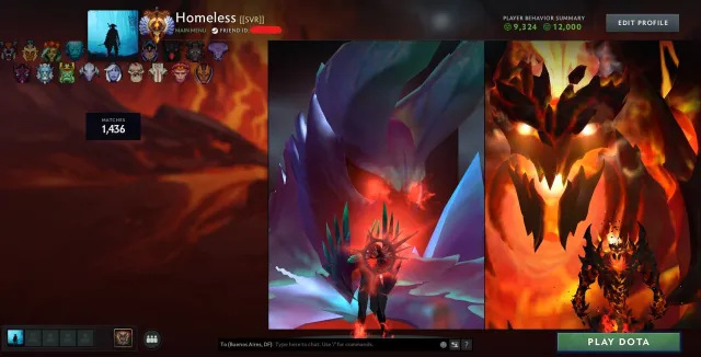 5947 mmr | Arcana TB+SF | 11 mois dotaplus | terrain | immortals divers | lvl 52 trophées, Продажа, 5947 MMR, 12000 comportement, 9324 communication, 1436 matchs, 1755 heures