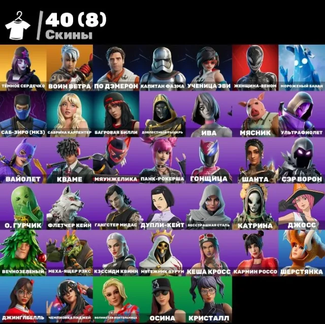 🛑🛑💚АВТОВЫДАЧА🐧РОДНАЯ ПОЧТА💚DARK SKULLY💚25.000 VB💚ВЕНОМ🐧СМЕНА ДАННЫХ💚ГАРАНТИЯ НАВСЕГДА💚🛑🛑, Продажа, скины 40