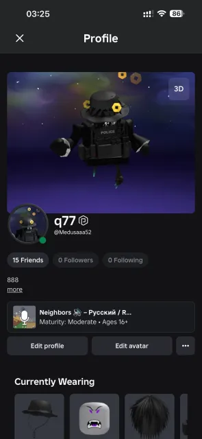 Personal account with Korblox, Sale, Voice chat: Yes