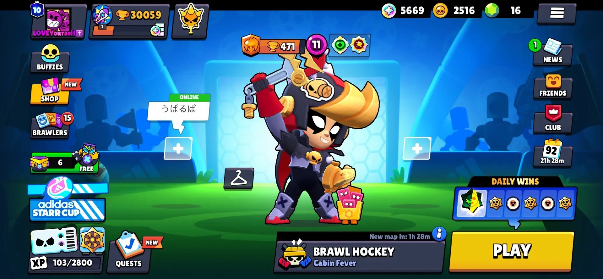 One of the best accounts for its price. With a change of mail, 22 11 powers, trophies 30000, brawlers 82, primes 10