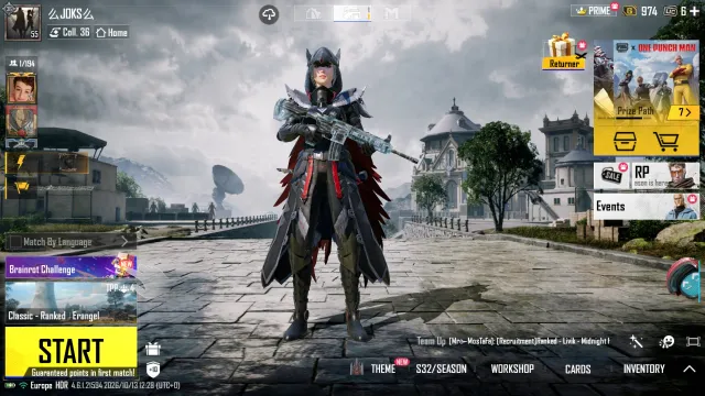 🧊 PUBG Lvl 55 | M416 Glacier Lvl 2 | Blood Raven X-Suit 🩸 | 2x MAXX Guns 💥, Продажа, 55 уровень, Ранг: Ас, 30+ мифик скинов, 1-9 прокачиваемых оружий, Нет килл чатов, Нет спорт каров