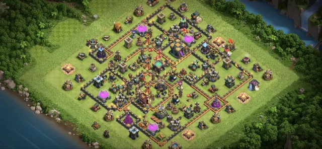 14 TH [Rebinding] Heroes 32.23.10.10.9.0 Average TH upgrade, Top gear, 14 TH Native Village, 1 Builder TH