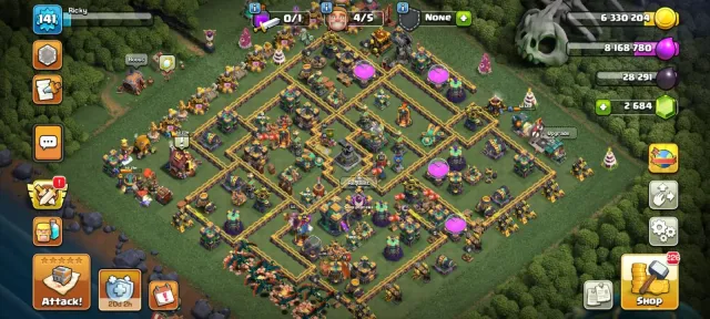 TH14 FULL MAXED🏆10X EQUIPMENT🏆1197 CWL MEDAL🏆MAX HELPER HUT🏆MAX HEROES 85-85-52-60-30🏆NC FREE🏆, 14 TH Родной Деревни