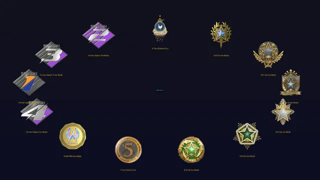 #SK97 💮+13 RARE MEDALS💗~3800 hours CS💗PRIME💗FULL ACCESS💮, Sale, With inventory, Has PRIME