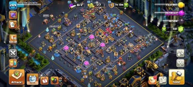 🏆 TH18 FULL MAX 🏆 6X HEROES MAXED 🏆 HEROES 110-110-95-85-55-25 🏆 8X EPIC EQUIPMENT MAX LVL 27 🏆, 18 TH Main Village, 10 TH Builder