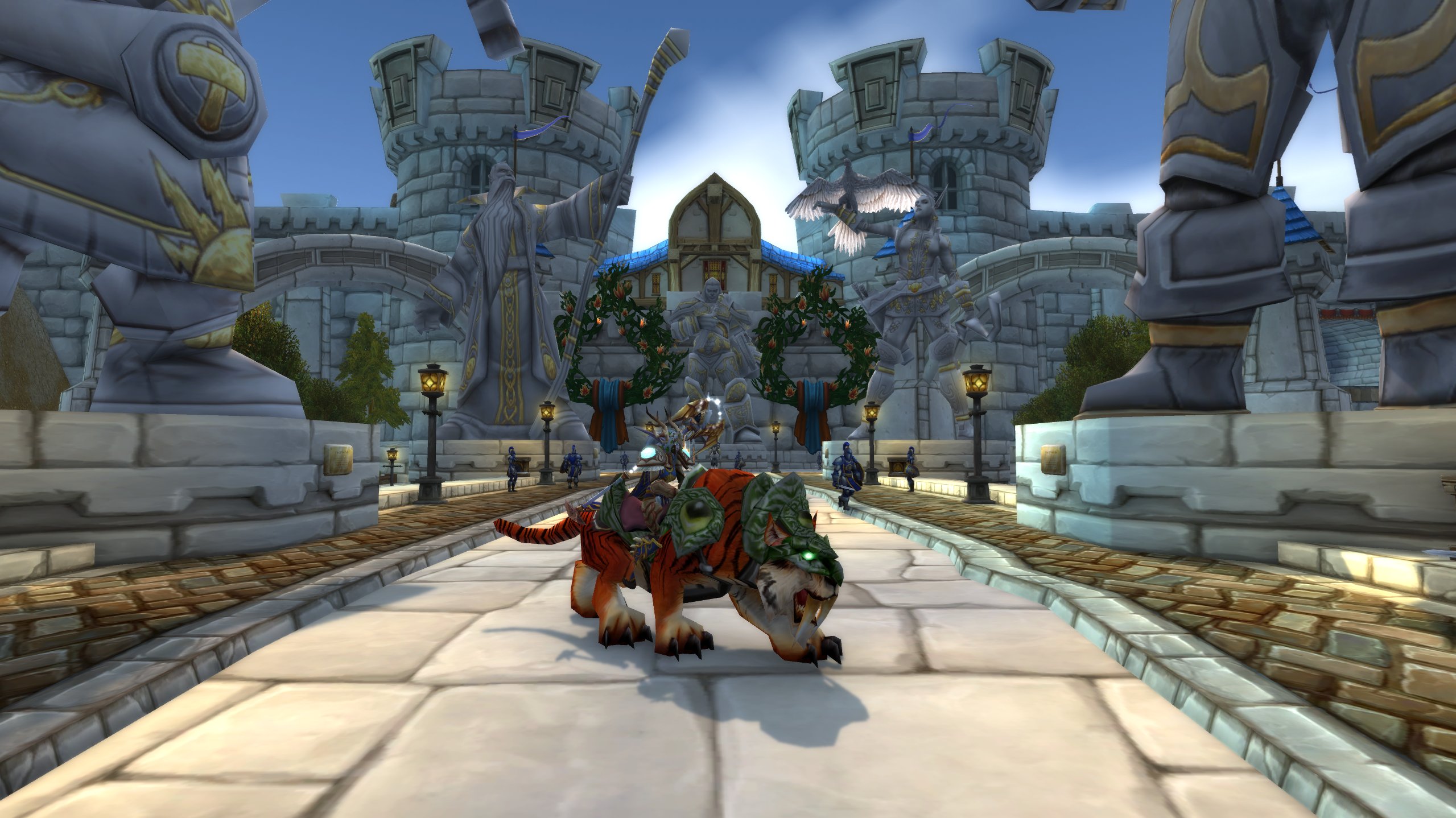 Swift Zulian Tiger, Mottled Drake (TCG Loot), personal EU collector's account from 2007, 90 level, Night Elf, Druid