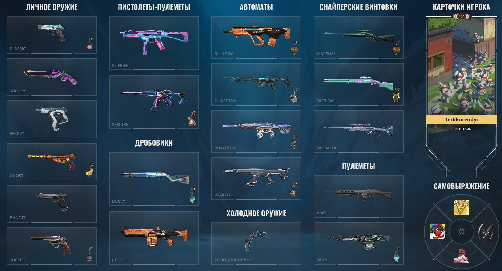 💥💢Juicy account by LOW PRICE💢💥 | 🍭22 expensive skins (3 knives+19 weapons)🍭 | 💫[RANG{200+}]💫 |, Sale, Gold 1, Agents: 29, Skins: 23