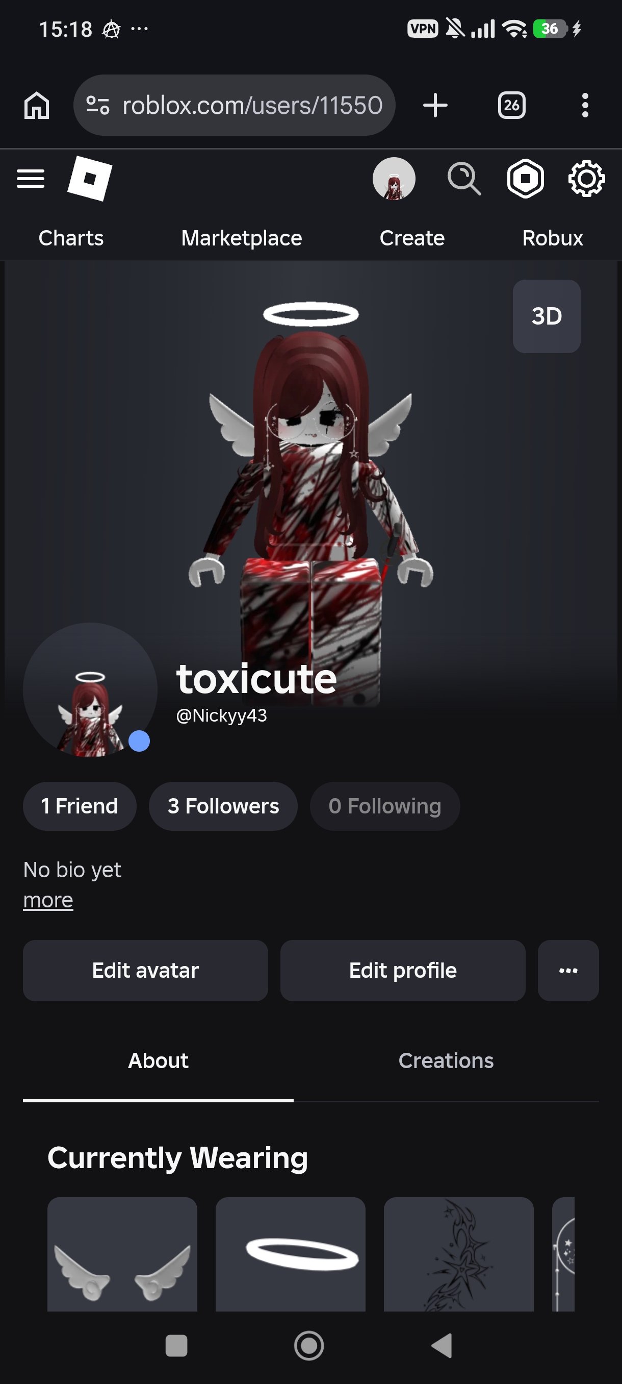 ⏺️ A good roblox account for the main one! ⏺️, Sale, Voice chat: Yes