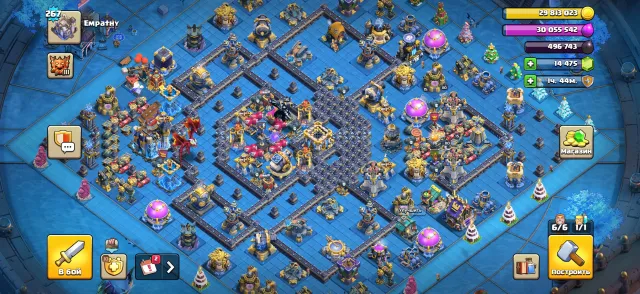 👑100% FULL 18 TH / 10 Builder Base | HEROES: 110/110/95/85/55/25 | 2015 CHRISTMAS TREE | 14,000+💎 | RELINKING!🤍, 18 TH Home Village, 10 TH Builder Base