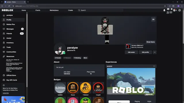 💕Korblox account💕Total more than 60 k💕male💕, Sale, Voice chat: No