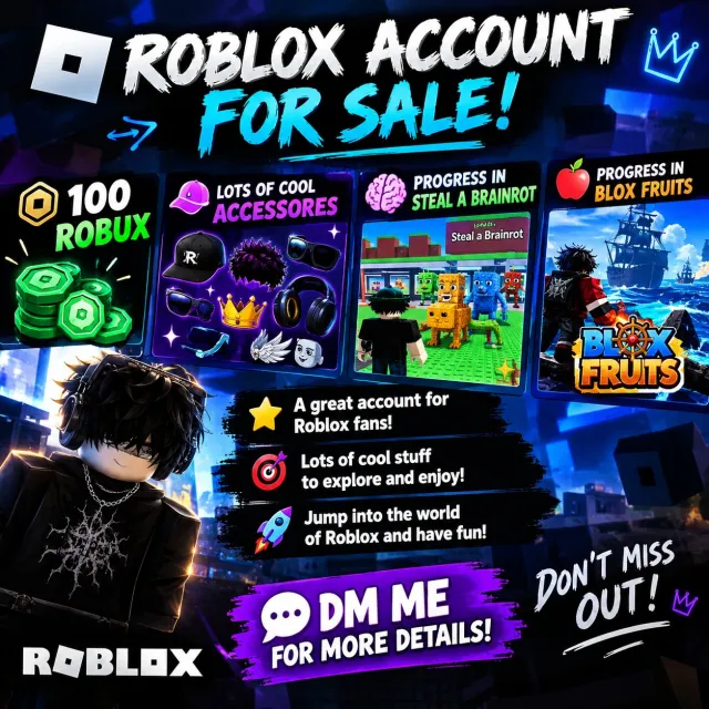 Very charged account in many places📱📱📱, Sale, Voice chat: No