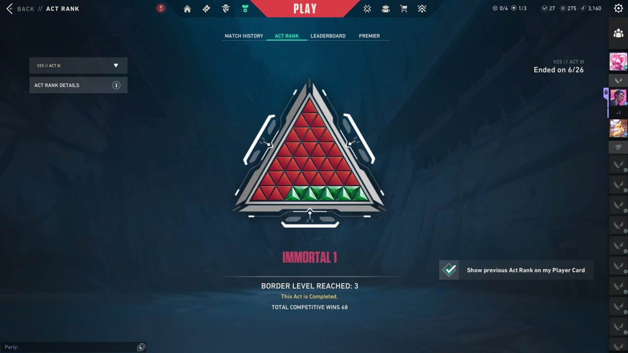 Valorant account for a 52,000 roubles donation worth. VCT Lock in Phantom Champions 2022 knife., Sale, Diamond 2, Agents: 29, Skins: 99