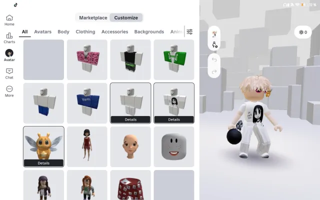 Donated account in Roblox with med kit bundle, bundle with paintball gun in Rivals, with radio in MM2, Sale, Voice chat: No