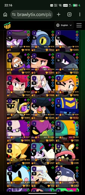 FAST PUSHING ANY TROPHIES 0-2500 PRICE NKDKDKDOT OVERED, trophies 27000, brawlers 72