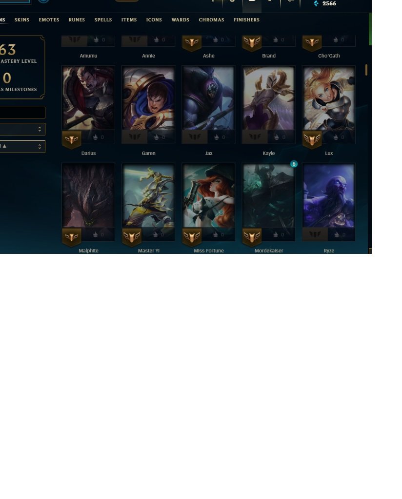 WEST 30 lvl account Handleveled , Fresh Mmr., Sale, level 30, champions 23, Unranked