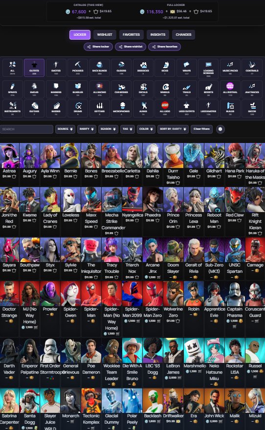 🔥 229 Skins | Astrea | John wick | the heartbreaker | FULL ACCESS | WARRANTY 🔥, Sale, skins 229