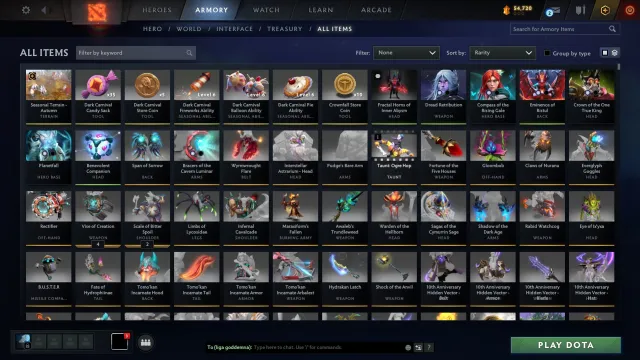 ✅ 6 ARCANA DROW+WR+WK+QOP+SHAKER+WISP | INV 300K+ | BABY ROSHAN ✅ DROW RANGER QUEEN OF PAIN WK WISP IO, Sale, 3151 MMR, 7100 Honor, 7100 Courtesy, 4960 matches, 5440 hours