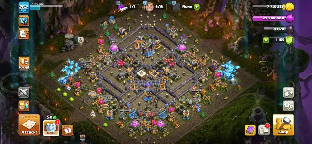 #C3 👑 6 Max Epic Gear [14 available] 👑 28 Total Max Equipment 🔥 TH 18 Maxed🔥INSTANT DELIVERY ✅, 18 TH Родной Деревни, 10 TH Строителя