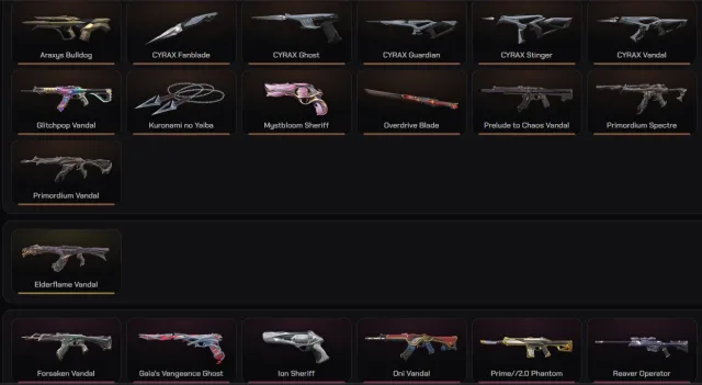 🔫72 SKINS🔫 PERSONAL ACCOUNT👜🌍RU🏆💗Diamond 2💗🏆BEST VANDALS🌟CYRAX FULL BUNDLE😎, Sale, Diamond 2, Agents: 29, Skins: 72