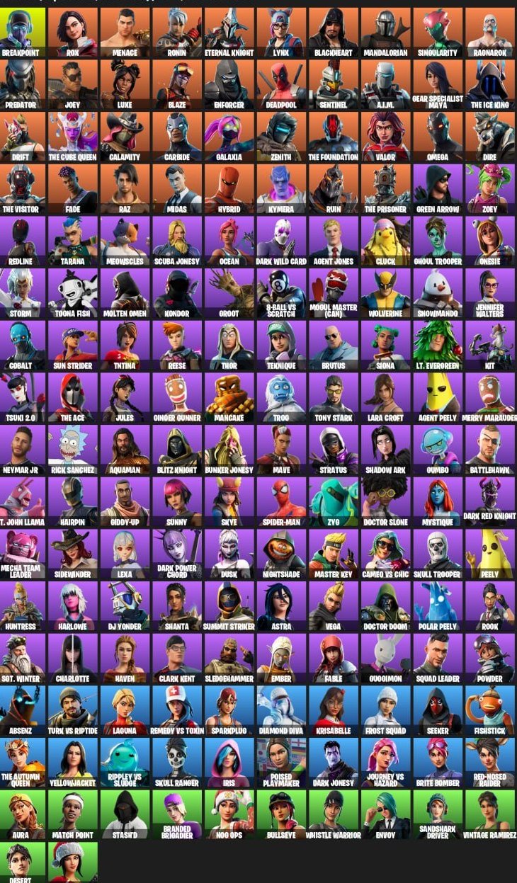 minti MORE SKINS 170+ SHOW ME GOOD PRICE